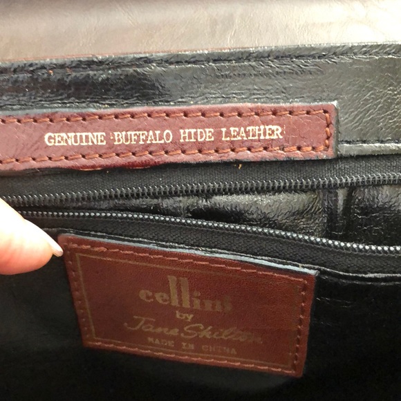 Cellini Bags Cellini Genuine Buffalo Hide Leather Bag Poshmark